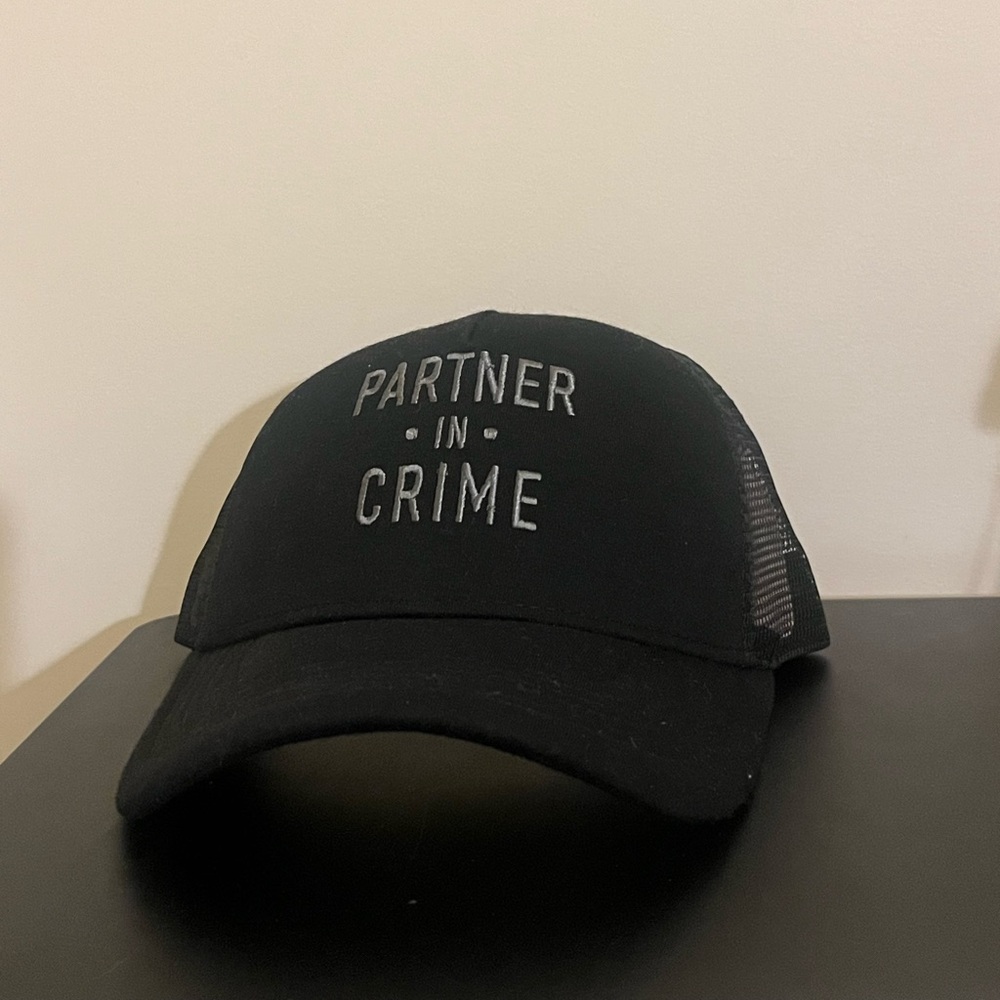 Reddy Partner in Crime Trucker Hat for Pet Parents/ dog mom and dad! New unisex - Picture 4 of 8